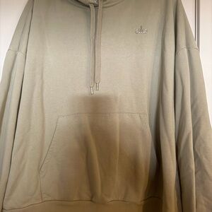 Alo Oversized Hoodie in Limestone